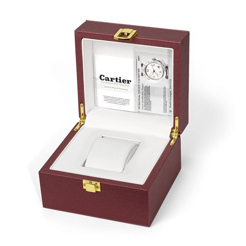 Certified pre shop owned cartier watch