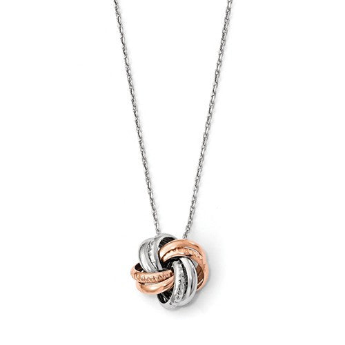 Rose rhodium hot sale sterling silver